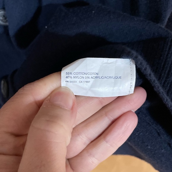 #19- GAP - navy cardigan - Picture 4 of 4